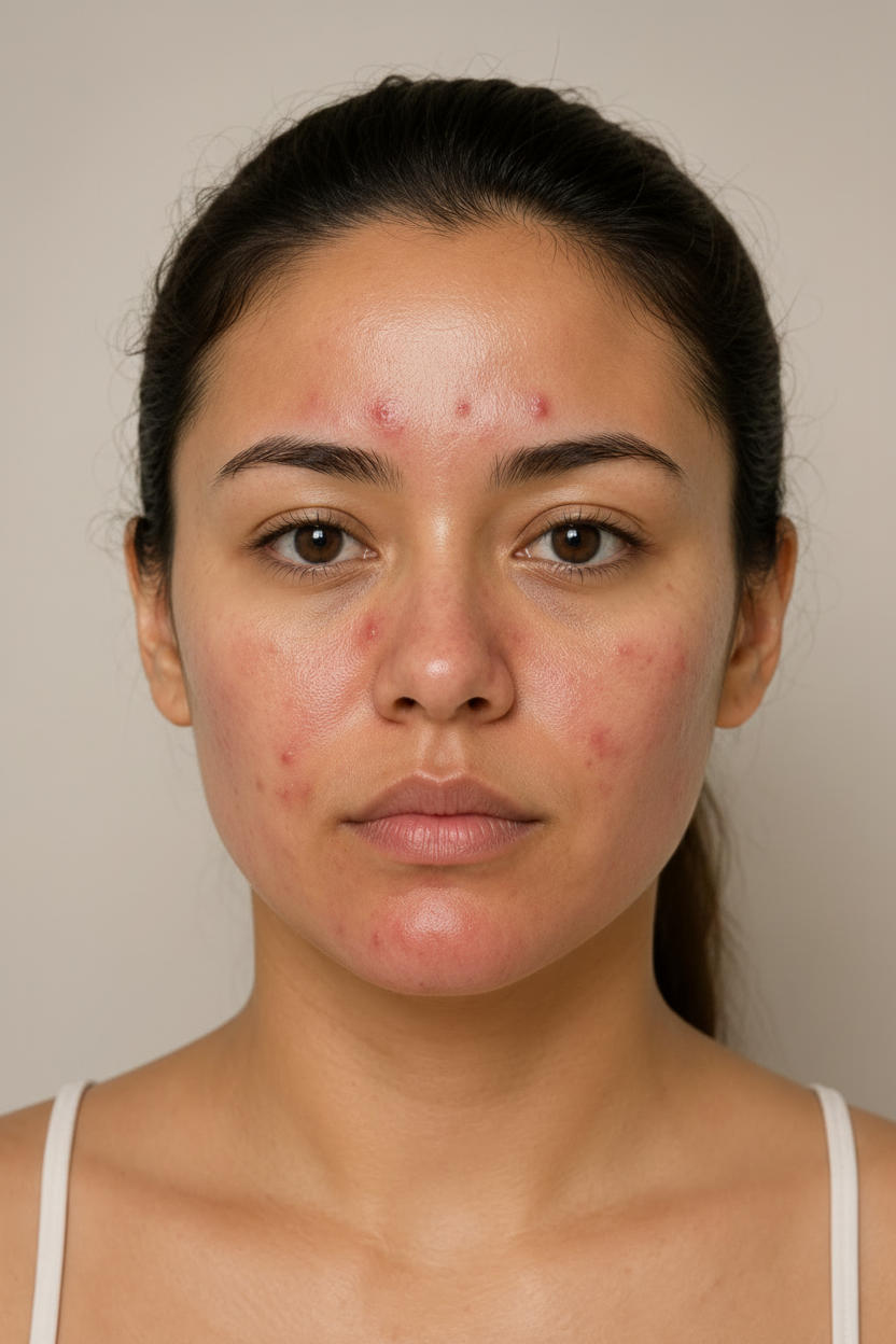 Before - Acne Skin
